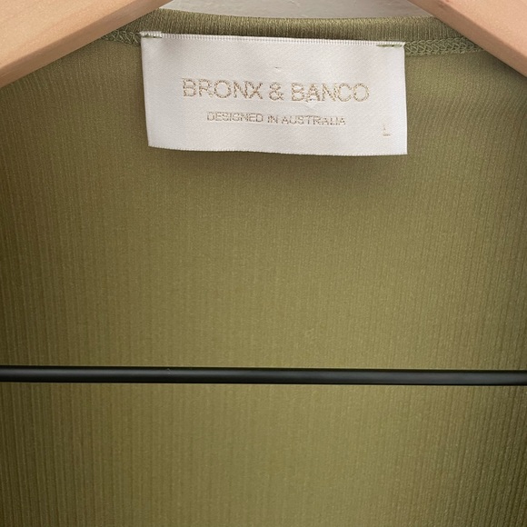 Bronx & Banco x Revolve Bodysuit in Olive - Picture 8 of 12